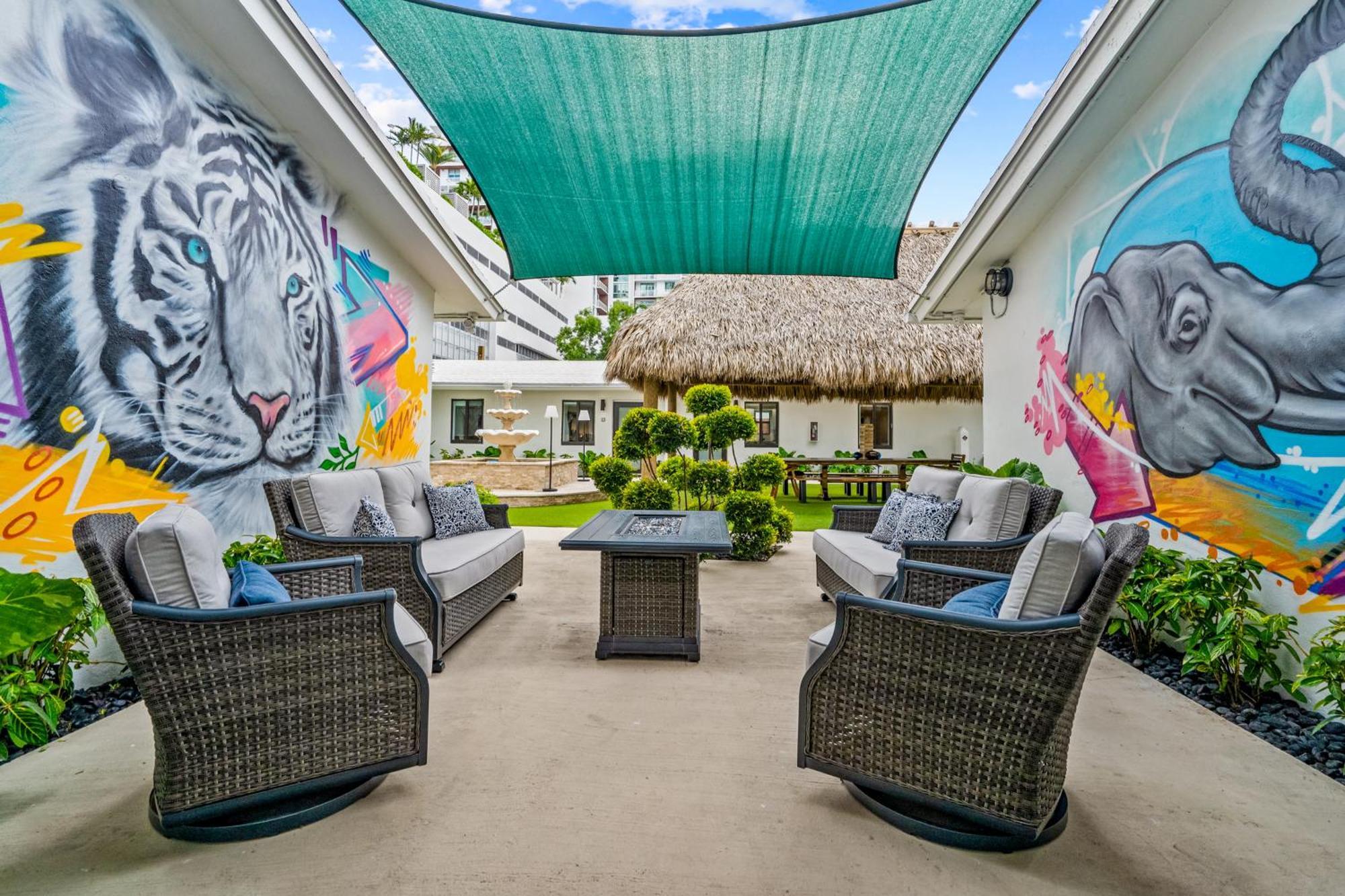 The Freedom House • Urban Oasis • Eclectic Retreat Villa Fort Lauderdale Bagian luar foto