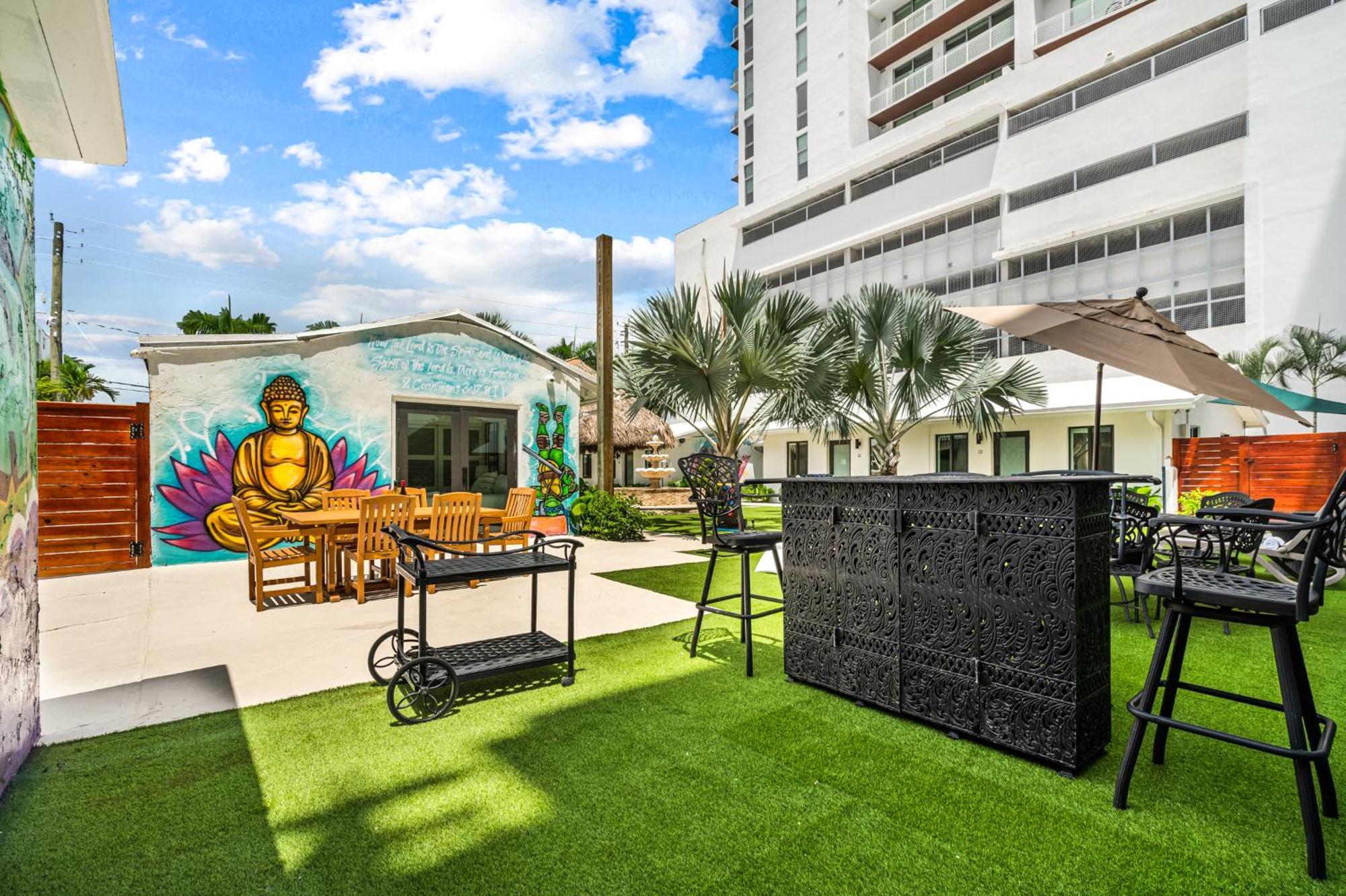 The Freedom House • Urban Oasis • Eclectic Retreat Villa Fort Lauderdale Bagian luar foto