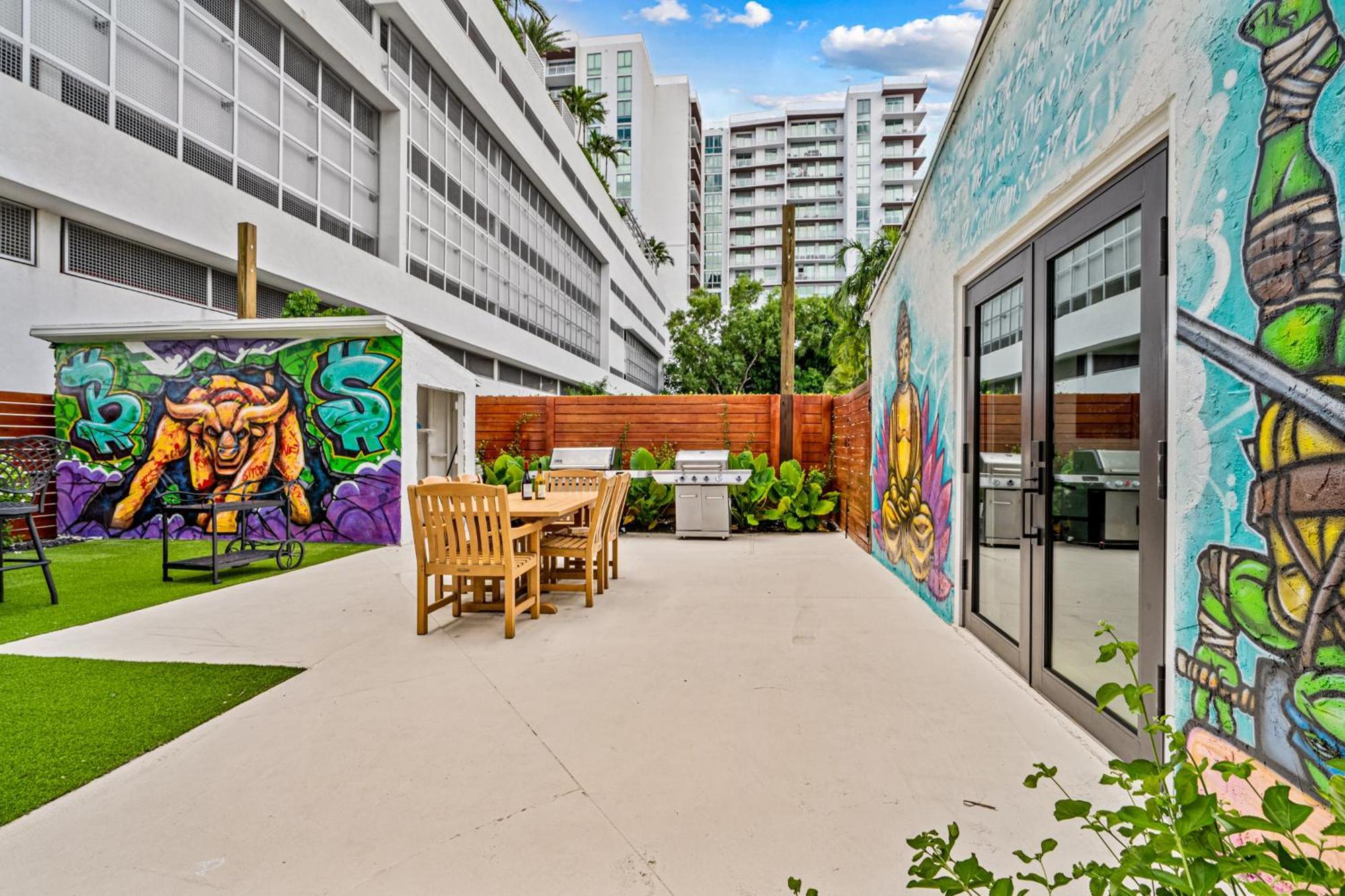 The Freedom House • Urban Oasis • Eclectic Retreat Villa Fort Lauderdale Bagian luar foto